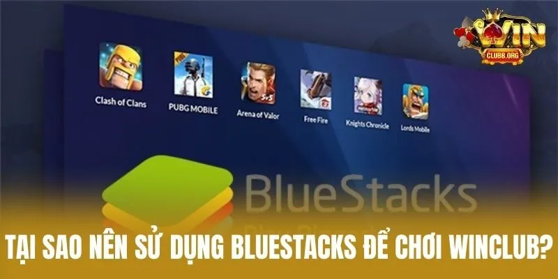 Tại Sao Nên Sử Dụng BlueStacks Để Chơi WinClub?